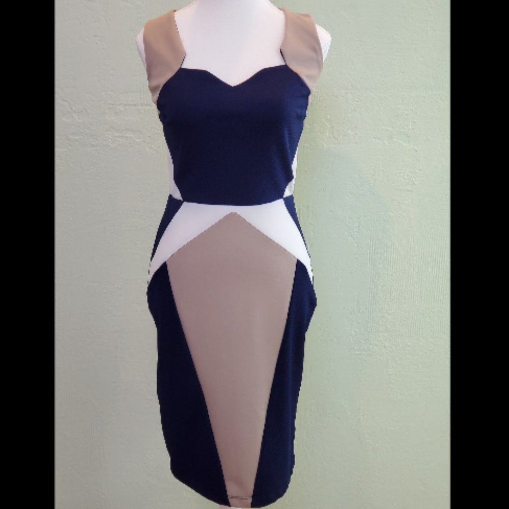 Venus Color Block Dress - Picture 3 of 10